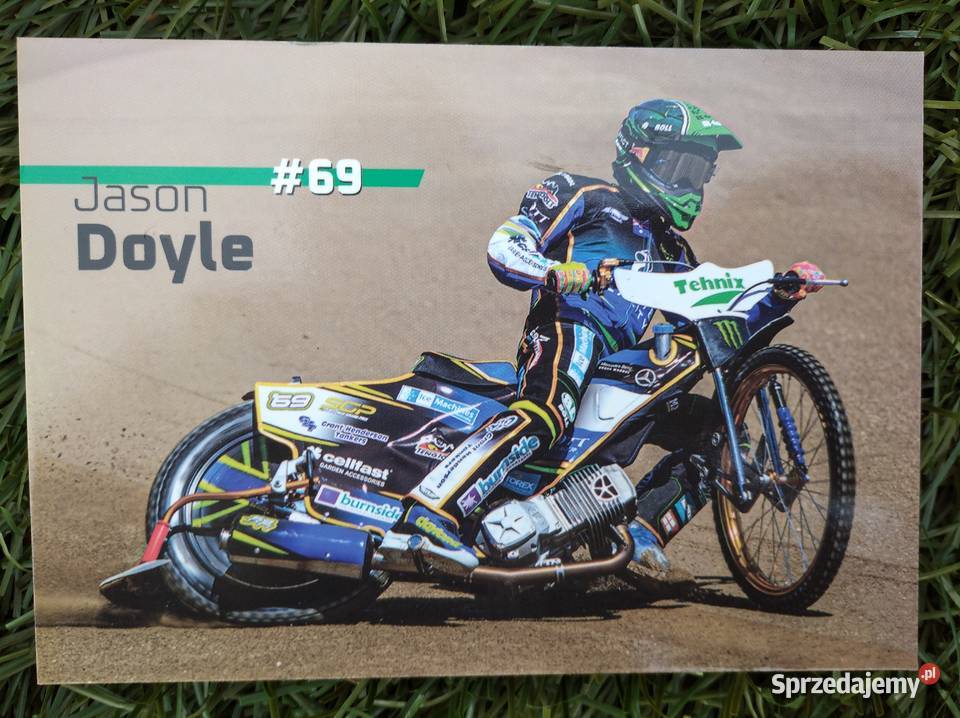 3 kartki żużlowe Team BOLL Doyle Vaculik Gniezno sprzedam