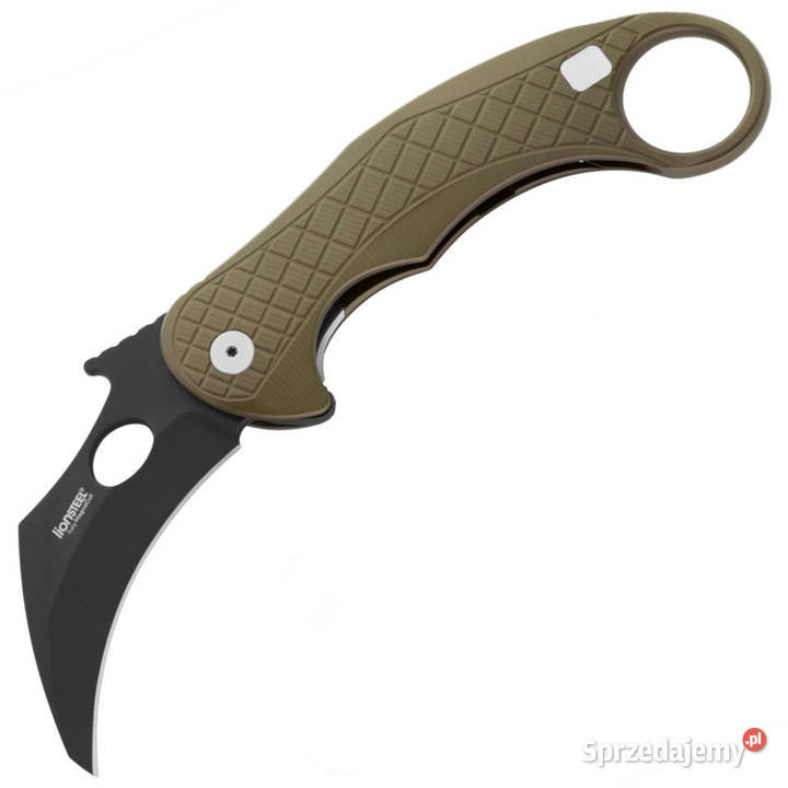 Nóż składany LionSteel LEOne Karambit Green sprzedam