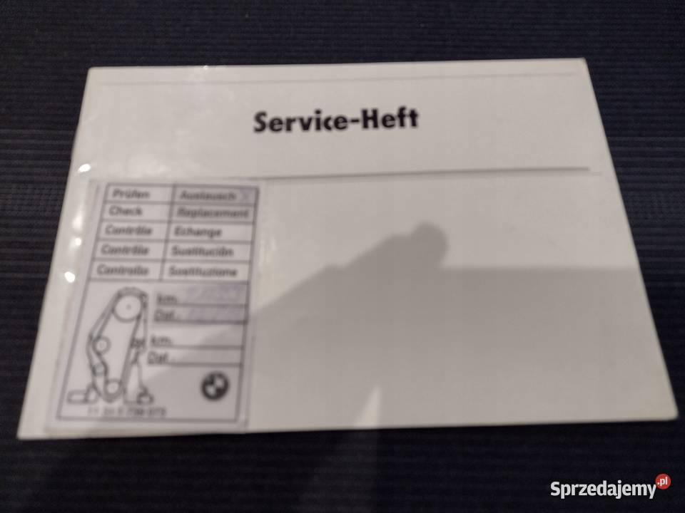 BMW 520 E34 1988 Książka Gwarancyjna Serwisowa Łódź