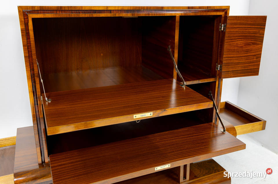 Komoda barek art deco Polska lata 30 XX wieku Swarzędz