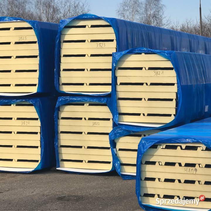 Płyta warstwowa Płyta obornicka dachowa 80mm 65 Materiały budowlane dolnośląskie