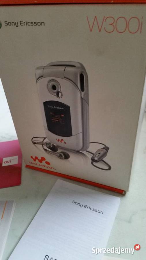Instrukcja i plyta W300 PC SuitePC Sony Ericsson lubelskie Puławy