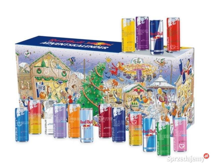Red Bull Kalendarz adwentowy 2025 Edycja Warszawa sprzedam