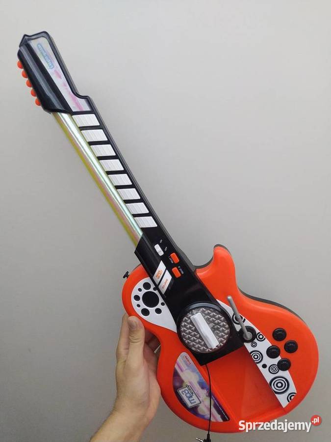 Gitara elektryczna interaktywna zabawka Simba Kraków