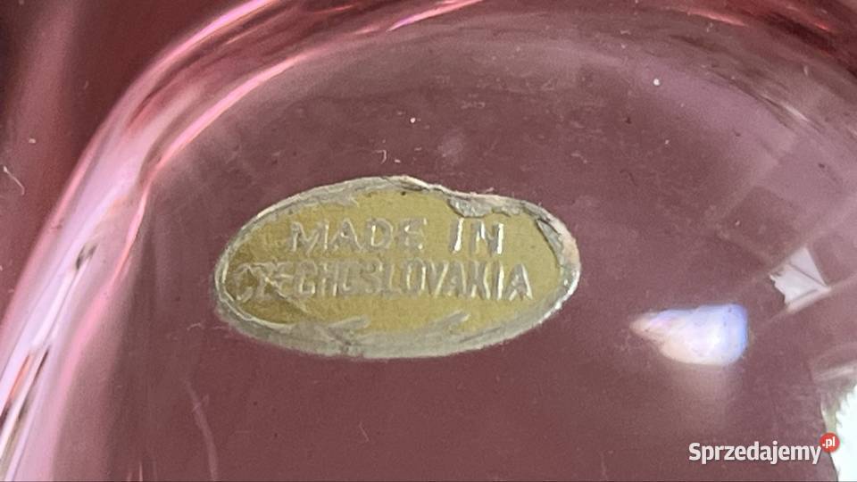 Wazon szklany Bohemia Zielona Góra