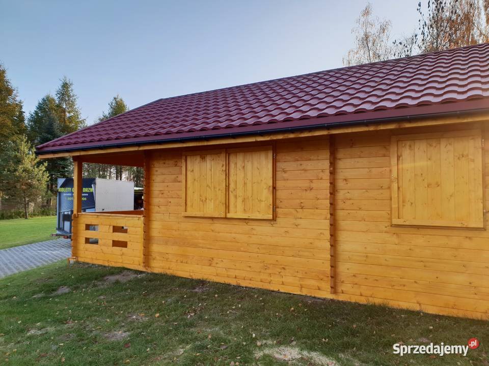 DREWNIANY DOMEK LETNISKOWY SARA 46 22 M2 warmińsko-mazurskie Mrągowo
