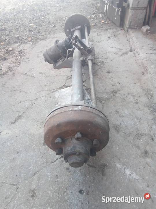 Oś przyczepy d 46 d 47 pomorskie Stara Kiszewa