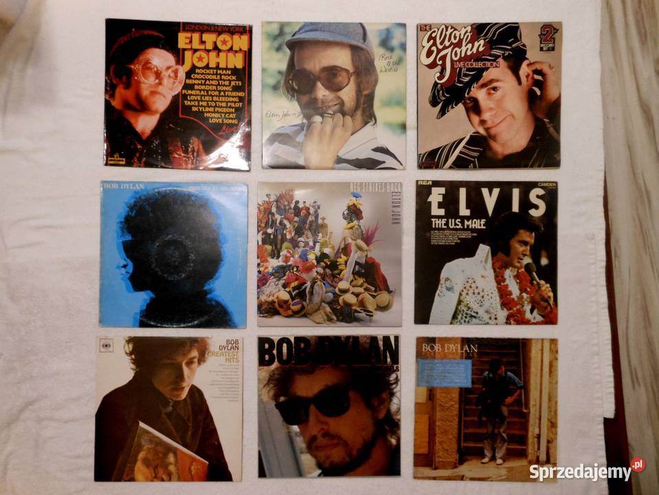 Pięćdziesiąt cztery płyty winylowe Płyty i kasety Bukowo
