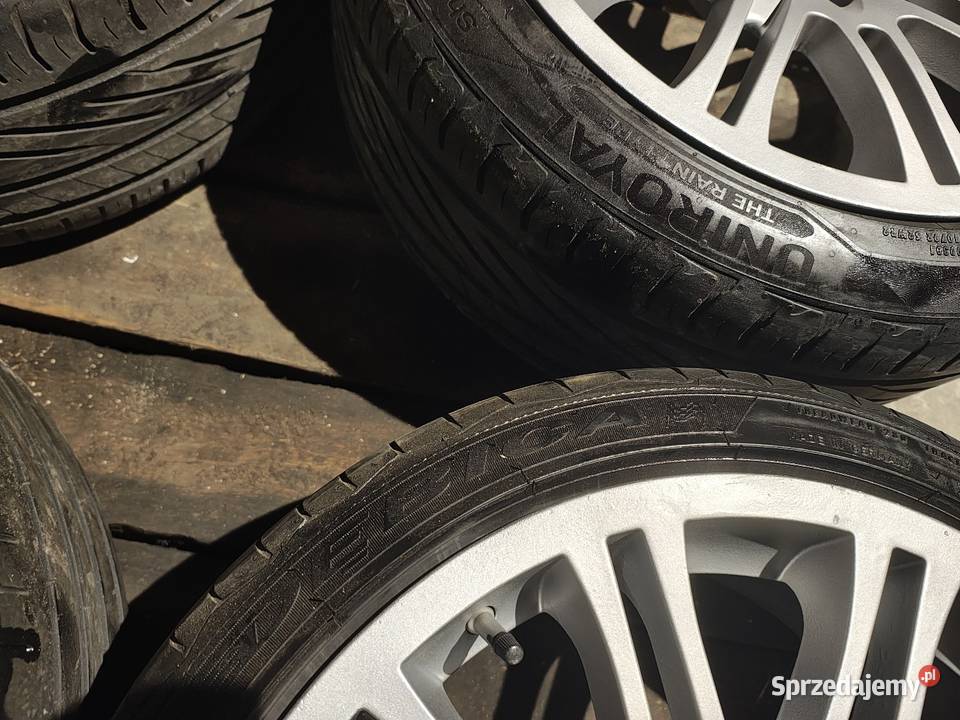 Felgi koła BMW 18 5x120 opony letnie BMW e90 e60 Jędrzejów sprzedam