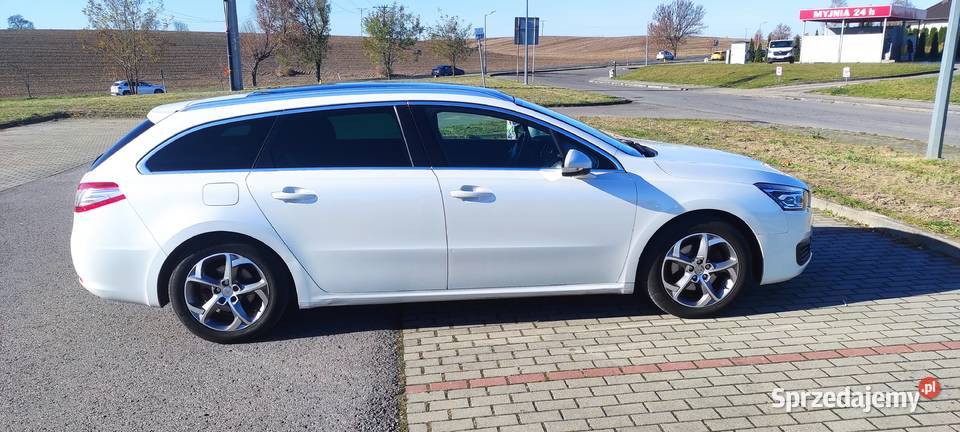 Peugeot 508 2015r 16 benzyna 165 250 biała perła podkarpackie Sędziszów Małopolski