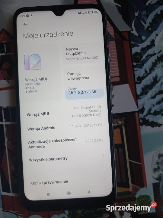Xiaomi Redmi Note 8T 6128gb