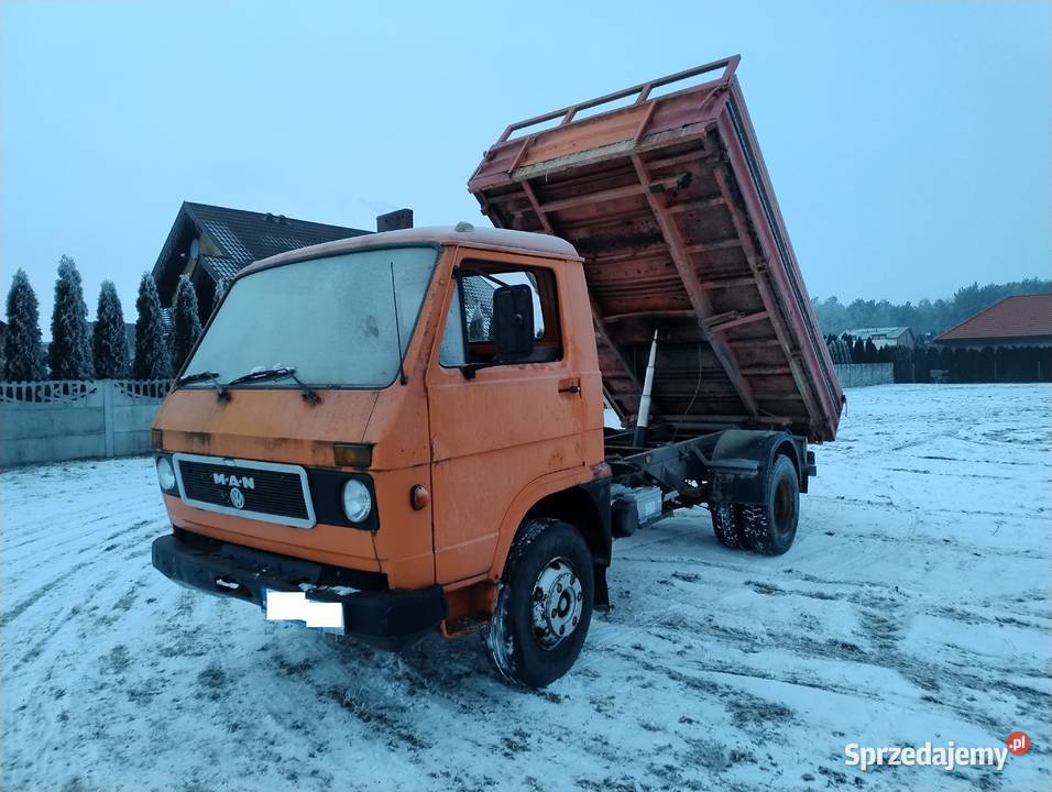 man wywrotka 3stronna Ostrzeszów