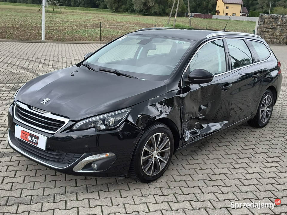 Peugeot 308 12 benzyna 130 FAJNY PRZEBIEG full Kęty