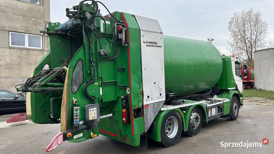 Scania P280 śmieciarka WAGA do BIO ROTOPRESS Nowiny