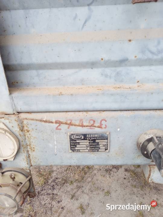 Rozrzutnik Czarna Białostocka 35 tony nieuszkodzony Frampol