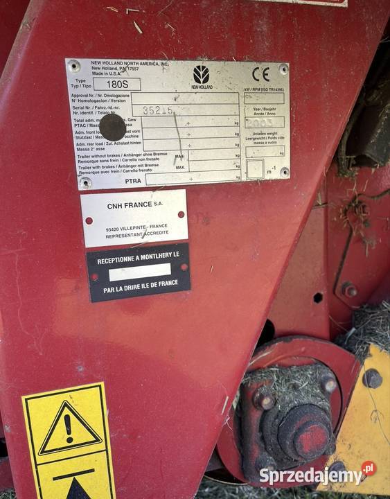 Prasa Holland Br750 Rolujące (belujące)