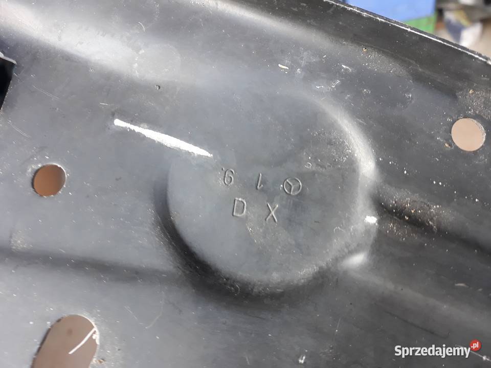 MERCEDES W211 WZMOCNIENIE GÓRNE PASA NOSEK części blacharskie Motoryzacja Międzychód