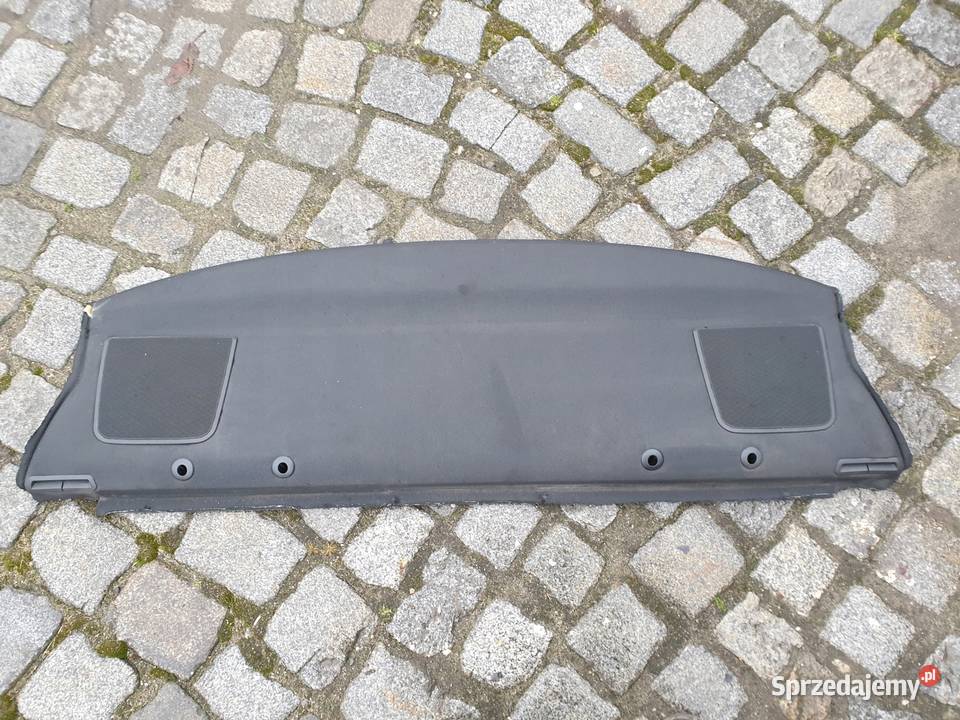 PÓŁKA TYLNA BMW E46 COUPE CZARNA Głogówek