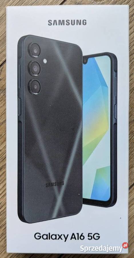 NOwy Samsung Galaxy A16 5G BLUE BLACK Wrocław