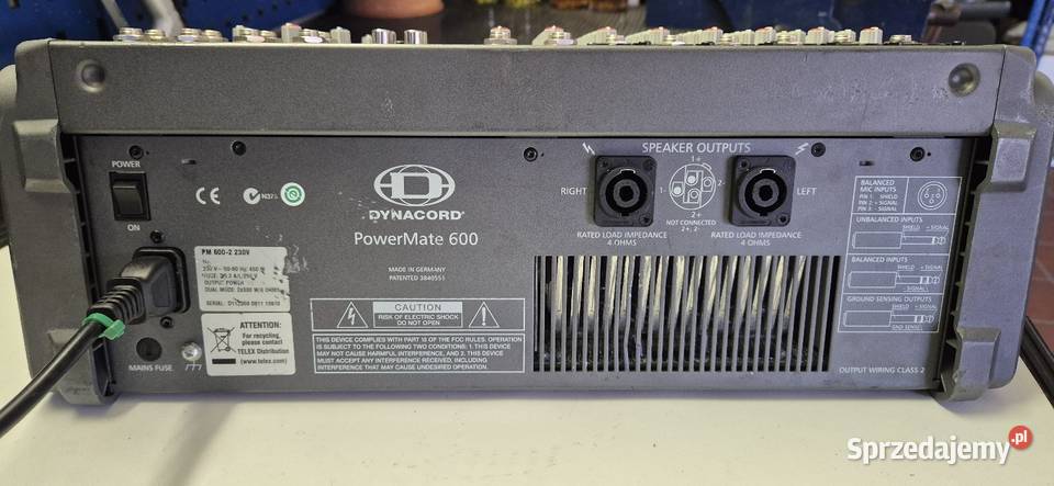 Dynacord powermate 6002 powermixer Konin sprzedam