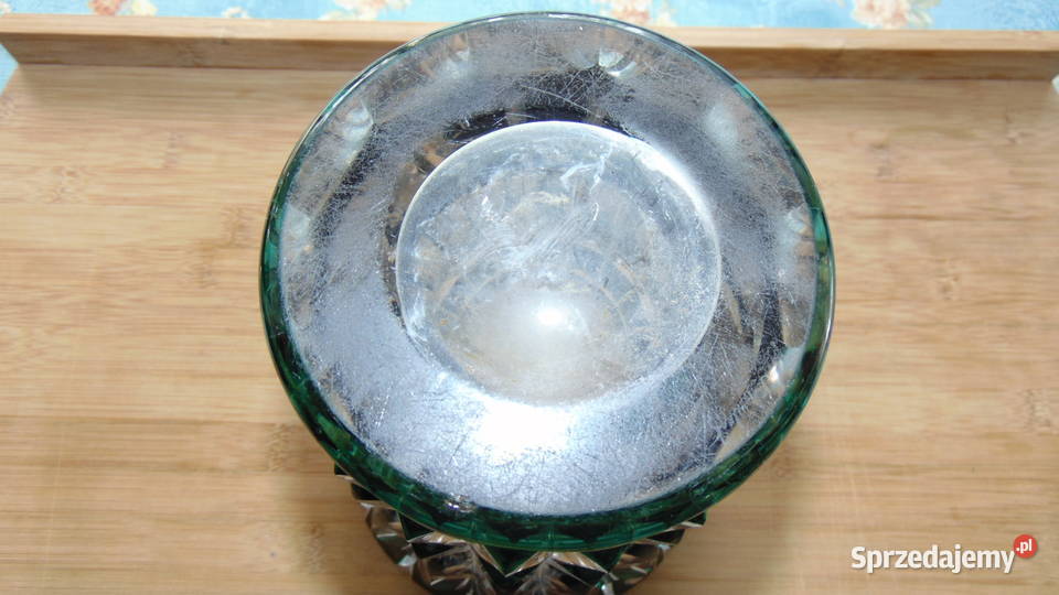 Kryształowy wazon VSL Val Saint Lambert podlaskie Białystok