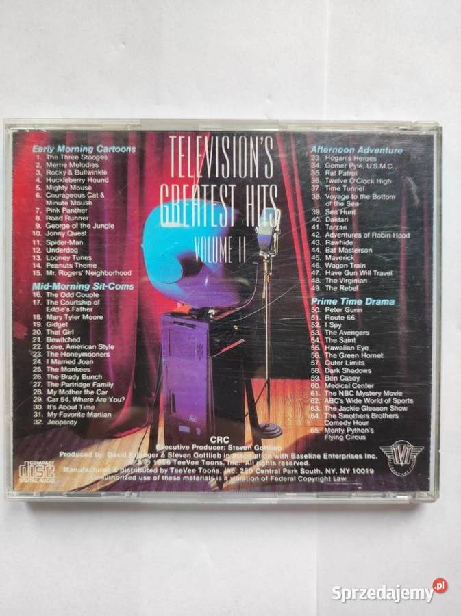 televisions greatest hits vintage 1986 Kielce