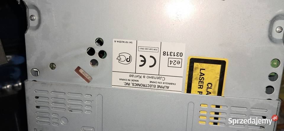 Sprzedam radio Alpine Radioodtwarzacze Kobiernice