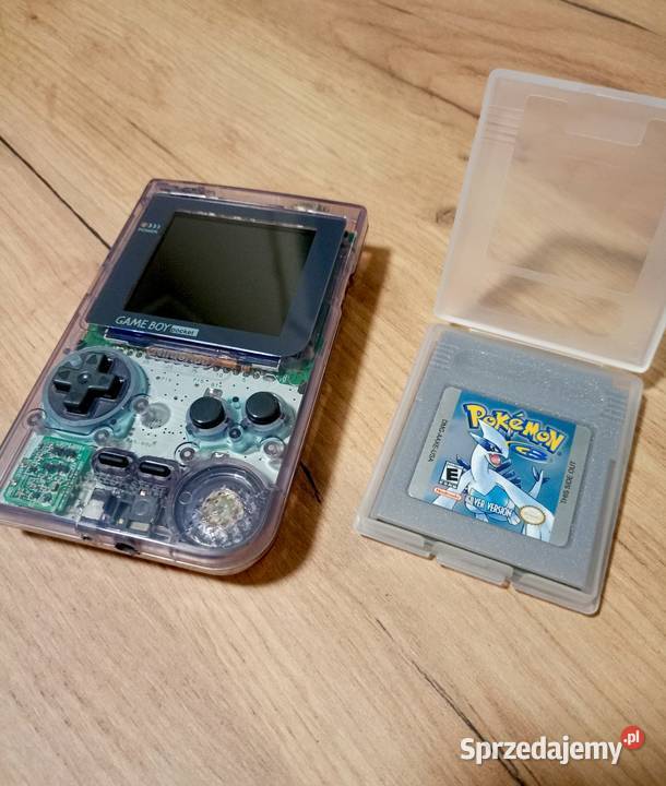 Game Boy Pocket mod IPS gra Pokmon Silver Wandzinów