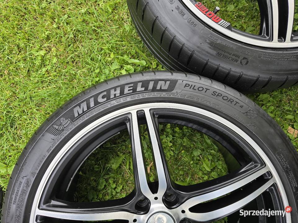 Sprzedam alufelgi MOTEC 19 5x112 z oponami Wielmoża