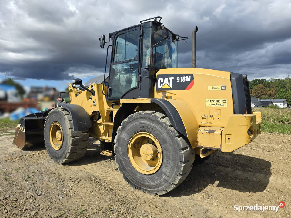 Ładowarka kołowa CATERPILLAR 918 M 4x4 2019 r 5744h sprzedam