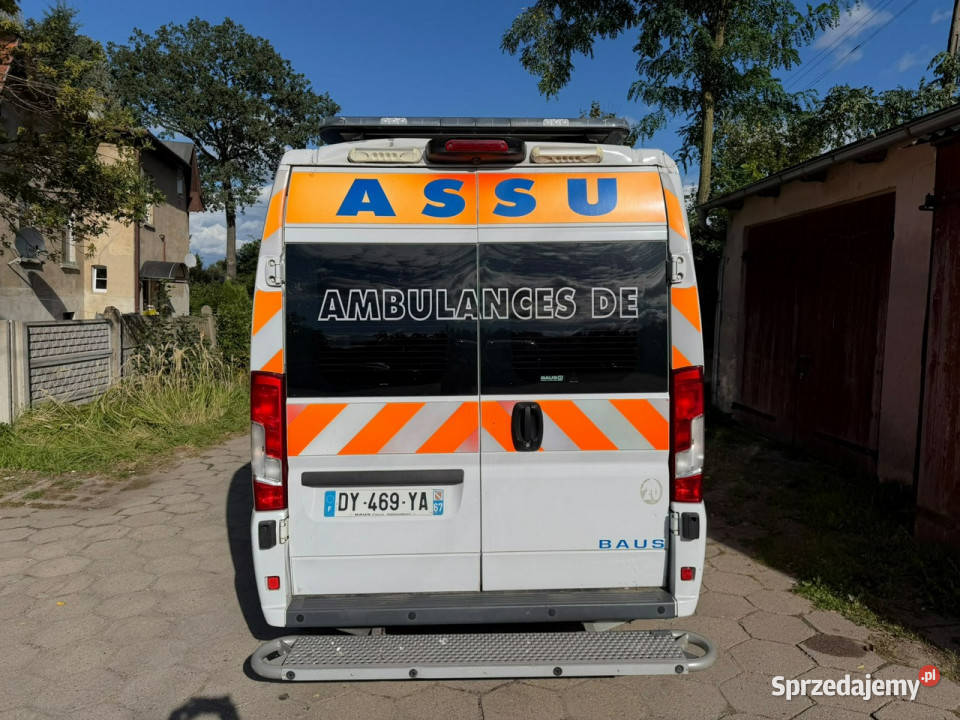 ambulansy Fiat Ducato Fiat Ducato Oryginalny Gostyń