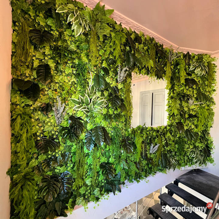 Ogród wertykalny sztuczna zielona ściana z Katowice