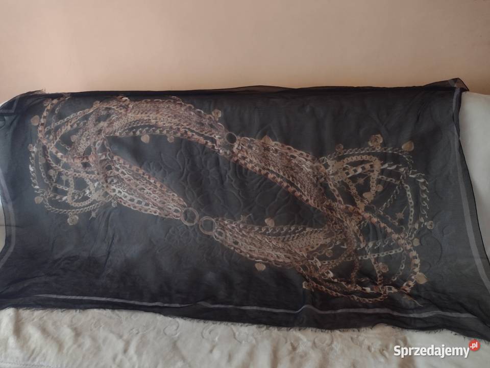 RIVER ISLAND Długi szal z łańcuchami z Londynu Kraków