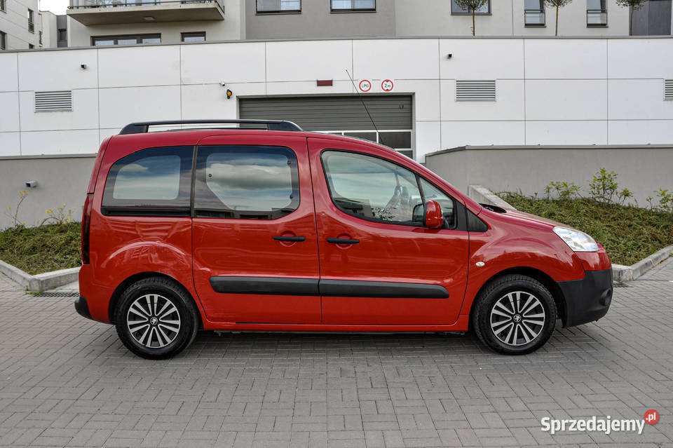 Peugeot Partner 16 LPG Lift 2012 r Bezwypadkowy Wrocław
