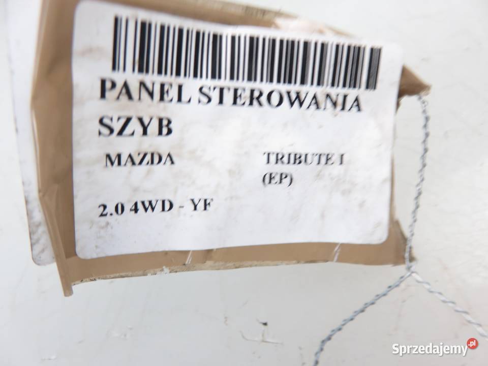 PANEL SZYB MAZDA TRIBUTE I