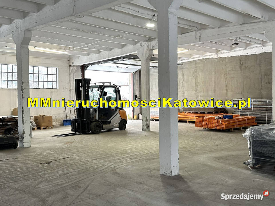 Magazyn do wynajęcia w Katowicach 423 m2 rampa 2 parking Katowice