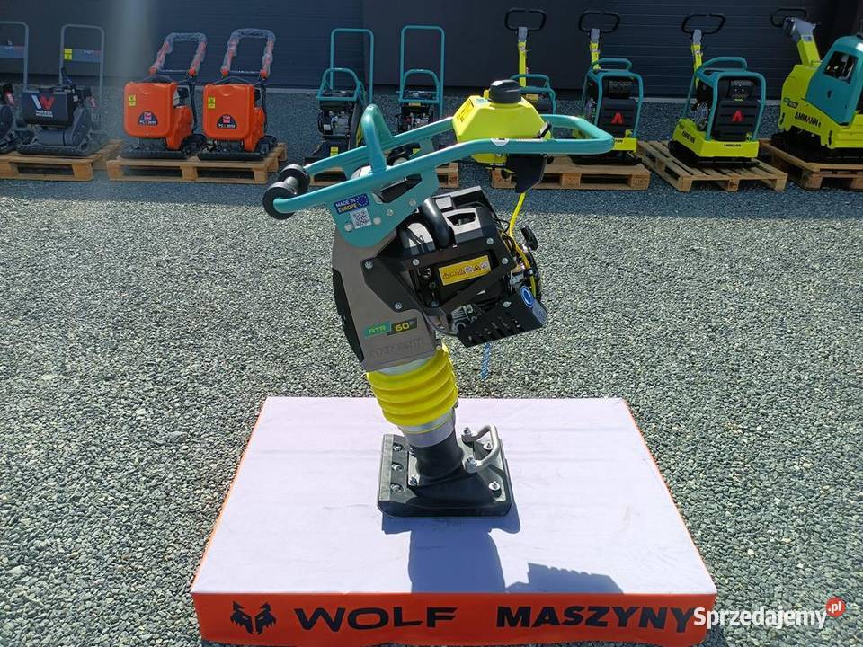 ZAGĘSZCZARKA STOPOWA UBIJAK AMMANN ATR 60 nie Trzebnica