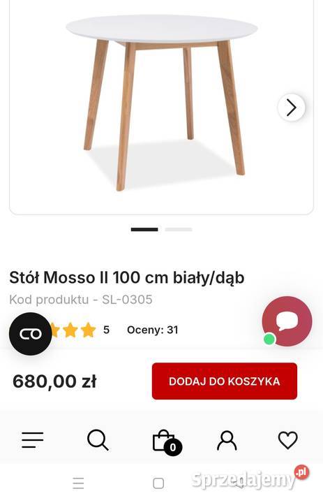 Okrągły stół mosso Kuźnia Raciborska