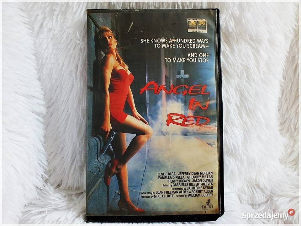 Kaseta VHS Film Angel In Red Thiller Anioł w Żary