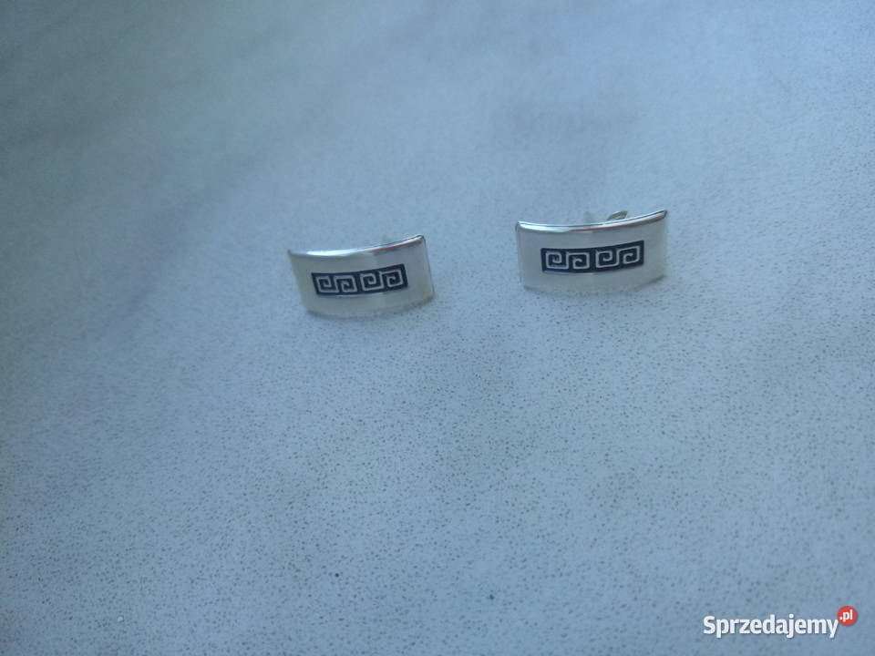 Kolczyki SREBRO wkręty małopolskie Chrzanów