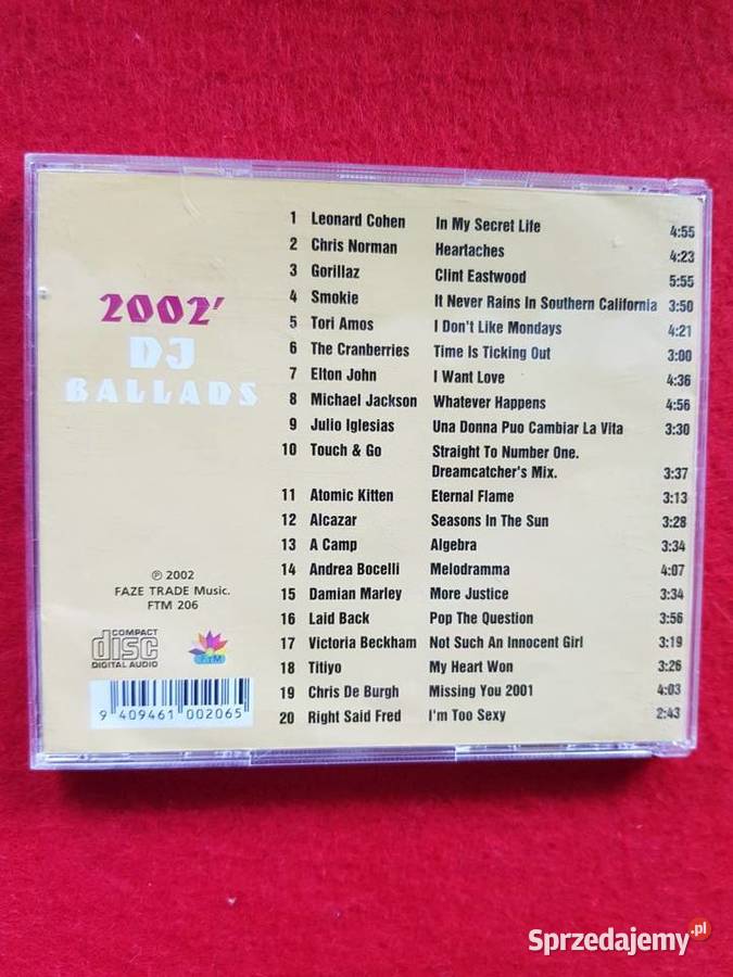 Dj ballads 2002 vinyage płyta cd unikat CD Kielce