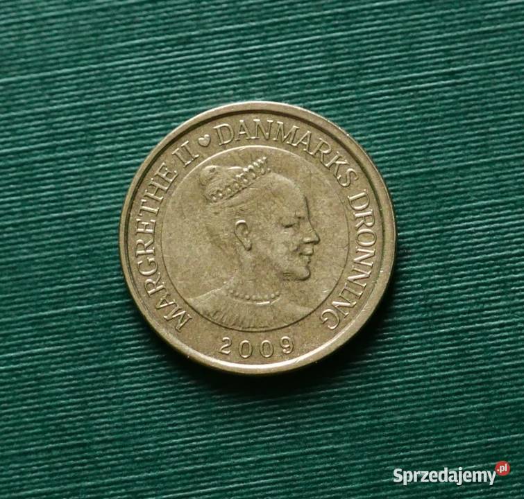 DANIA 20 koron 2009r StatkiLatarniowiec Fyrskib Numizmatyka Gliwice sprzedam