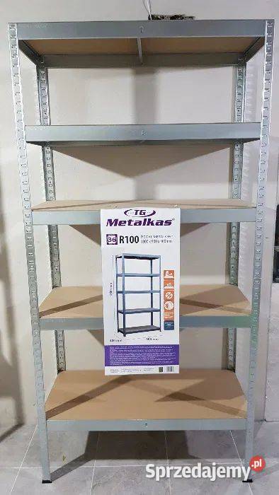 Regał magazynowy 180x90x40 METALKAS 5 PÓŁEK 180cm Iwierzyce sprzedam