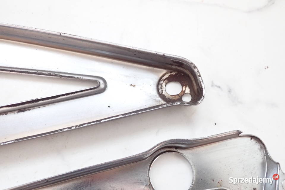 Dwie Osłony Chrom Kawasaki KZ 440 8092r Cruiser Strzelce Krajeńskie sprzedam