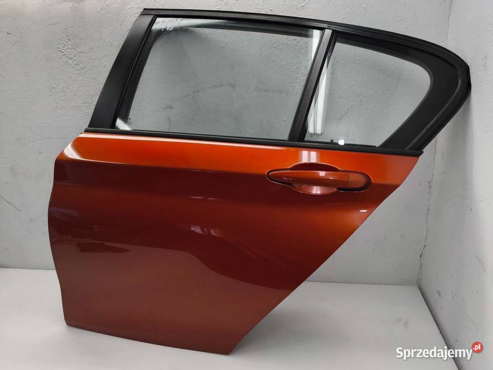 DRZWI LEWY TYŁ BMW F20 B44 VALENCIA ORANGE Drzwi wielkopolskie