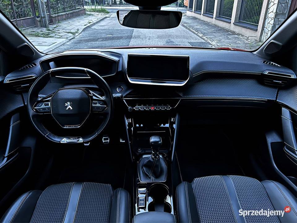 PEUGEOT 208 II GTLINE BENZYNA FULL PIĘKNY klimatyzacja Samochody osobowe Turek