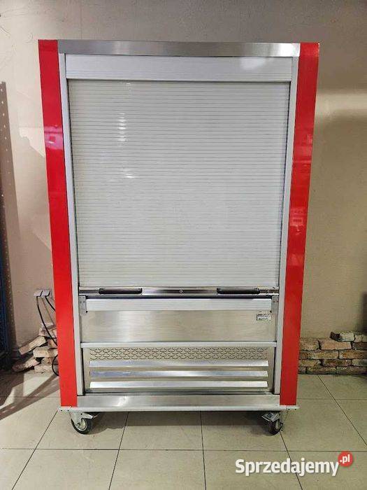 Profesjonalny regał chłodzący NordCap zamykany 4 Góra