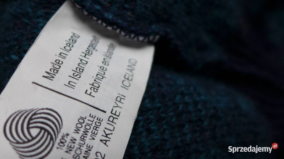ISLANDZKI hipsterski wełniany sweter WEŁNA Warszawa