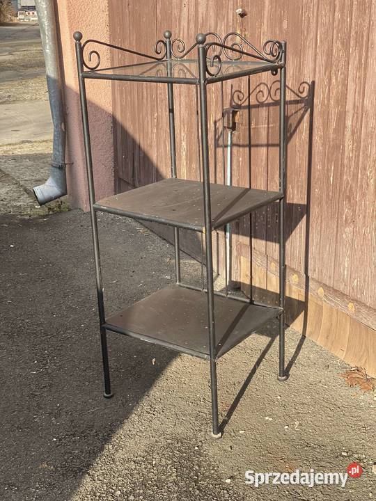 metalowa etażerka stojak kwietnik stolik ikea małopolskie Kraków