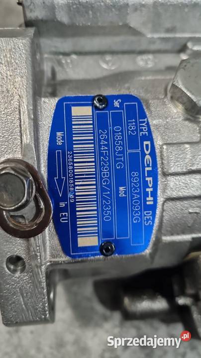 POMPA WTRYSKOWA 8923A093G DELPHI LUCAS sprzedam